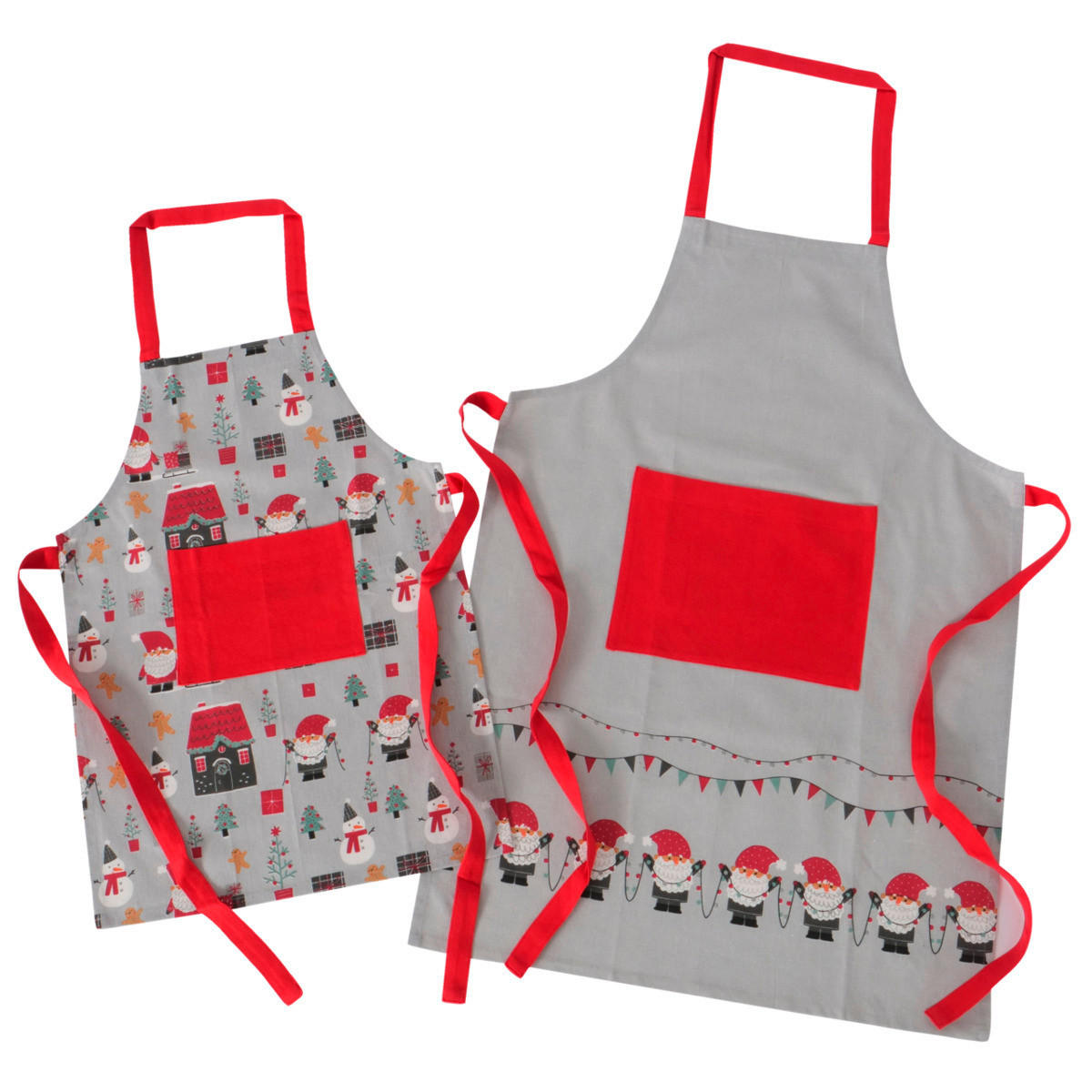 ZÁSTERA  - sivá/červená, Trend, textil (84/60/0,5cm)