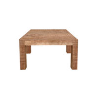 COUCHTISCH Mangoholz massiv 60/60/40 cm quadratisch Naturfarben  - Naturfarben, Design, Holz (60/60/40cm) - Livetastic