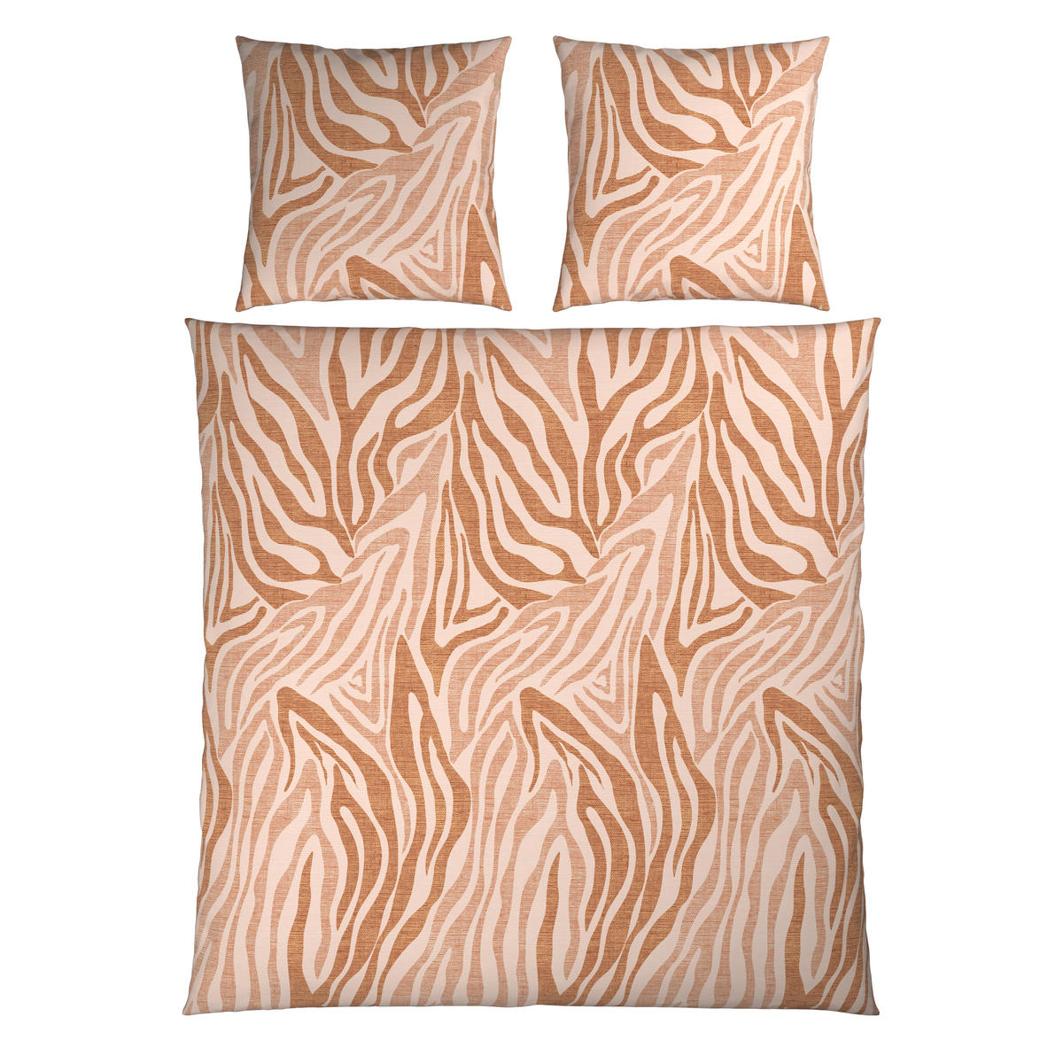 BETTWÄSCHE Flanell 200/200 cm  - Beige, Textil (200/200cm) - Novel