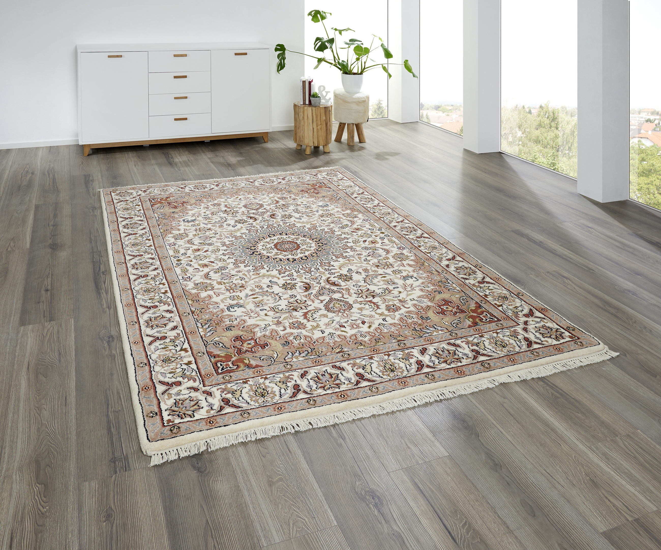 ORIENTALISK MATTA 120/180 cm Nain Cream  - cremefärgad, Lifestyle, textil (120/180cm) - Cazaris