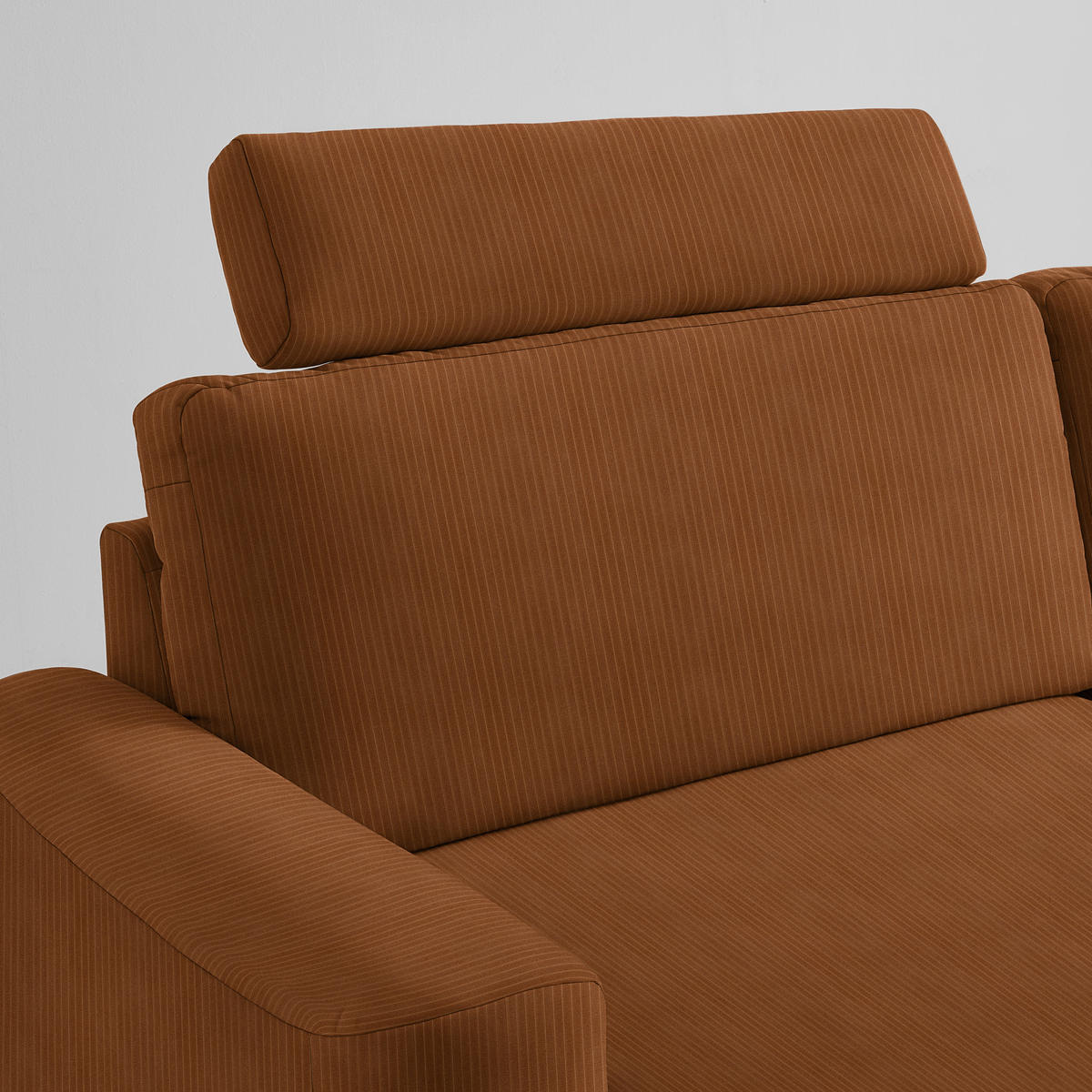 KOPFSTÜTZE Chenille, Cord  - Rostfarben, Konventionell, Textil (84/21/21cm) - MID.YOU