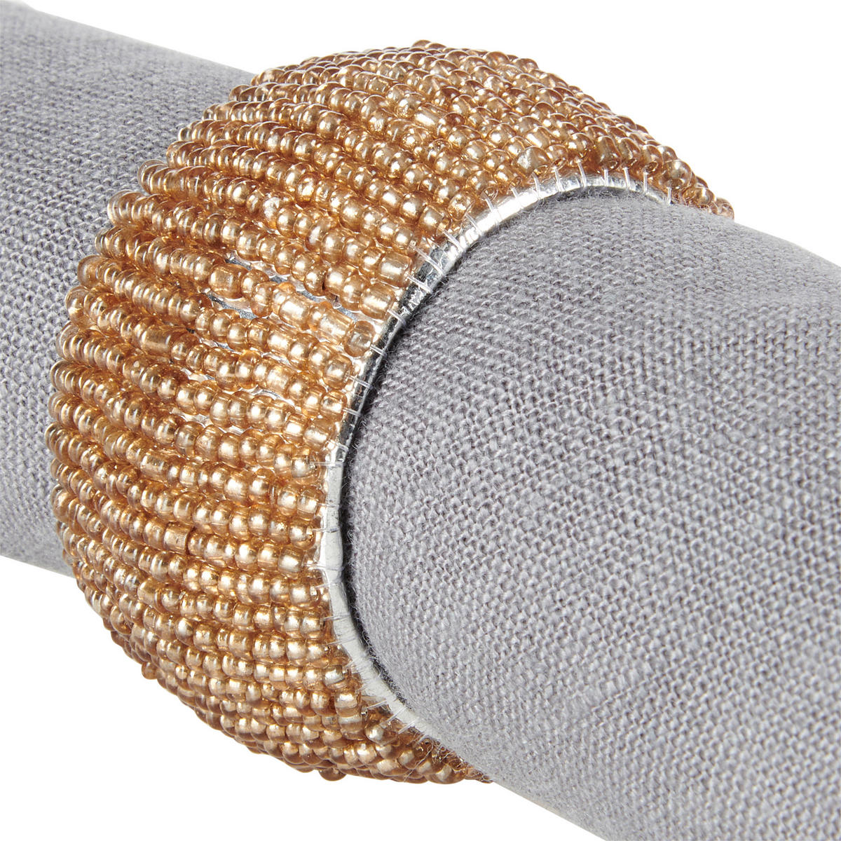 SERVIETTENRING 5 cm   - Champagner, Lifestyle, Glas (5cm) - Ambia Home