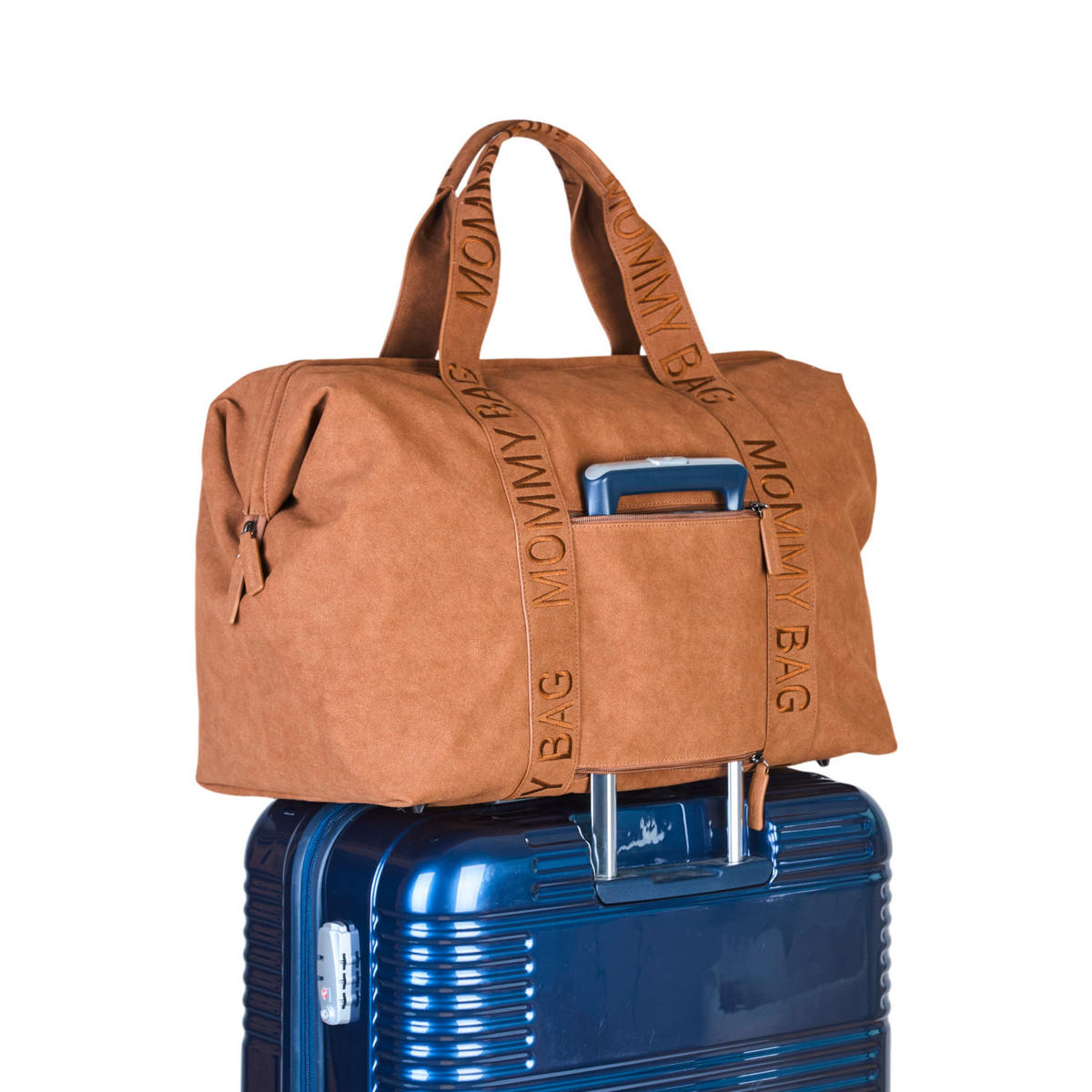 WICKELTASCHE Mommy Club  - Haselnussfarben, Basics, Kunststoff/Textil (55/30/40cm) - Childhome
