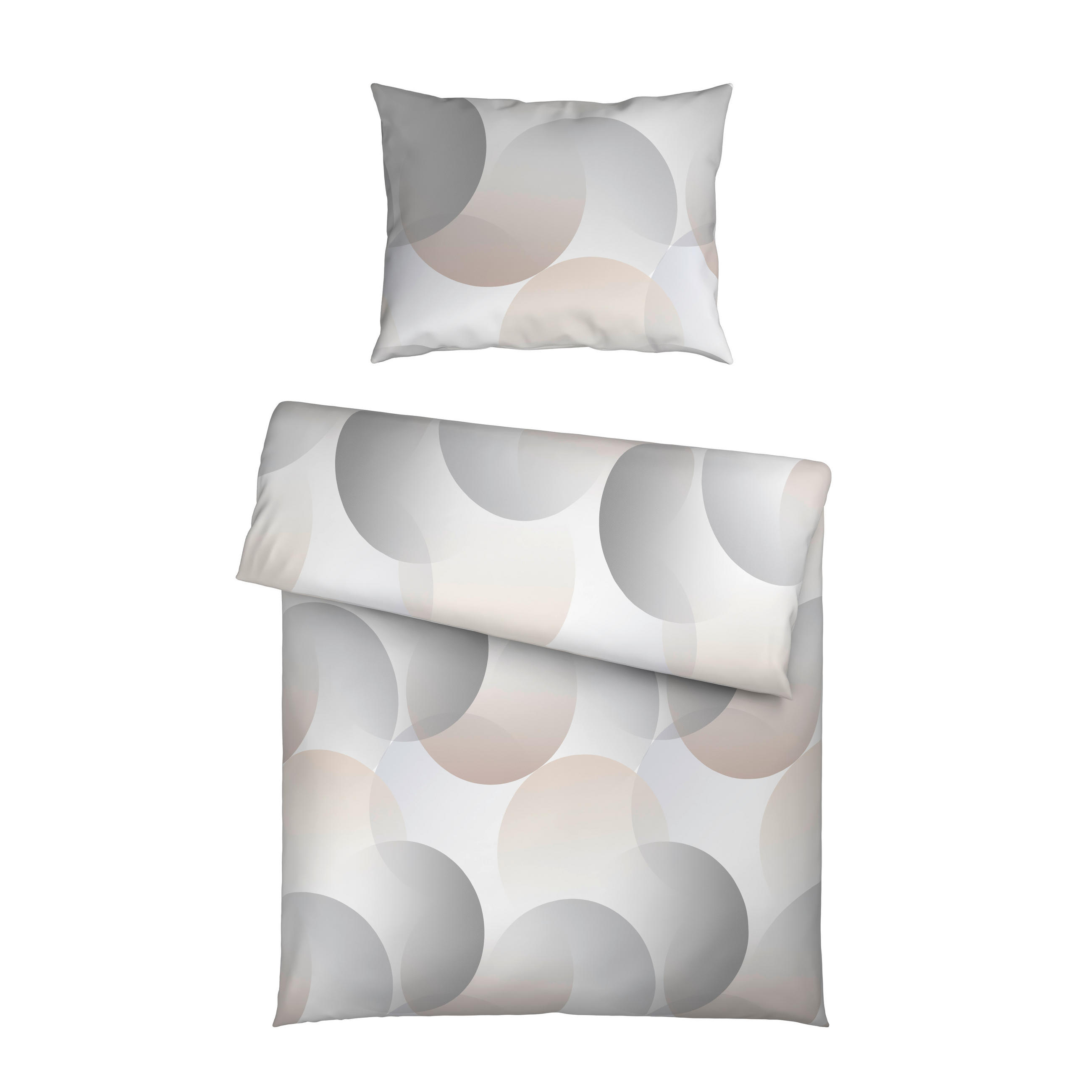 POVLEČENÍ, mikrovlákno, šedá, 140/200 cm - šedá, textil (140/200cm) - Boxxx