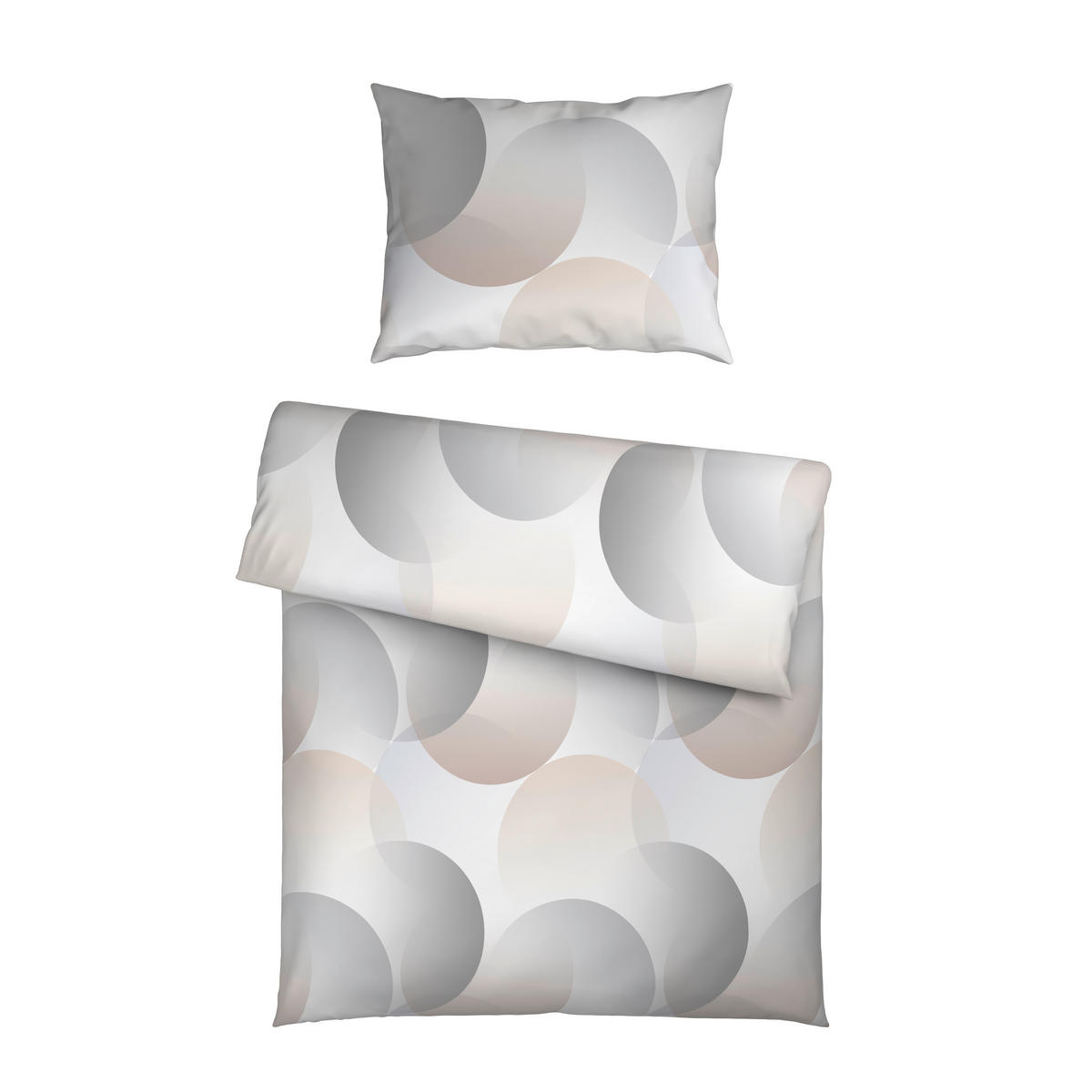 POVLEČENÍ, mikrovlákno, šedá, 140/200 cm - šedá, textil (140/200cm) - Boxxx