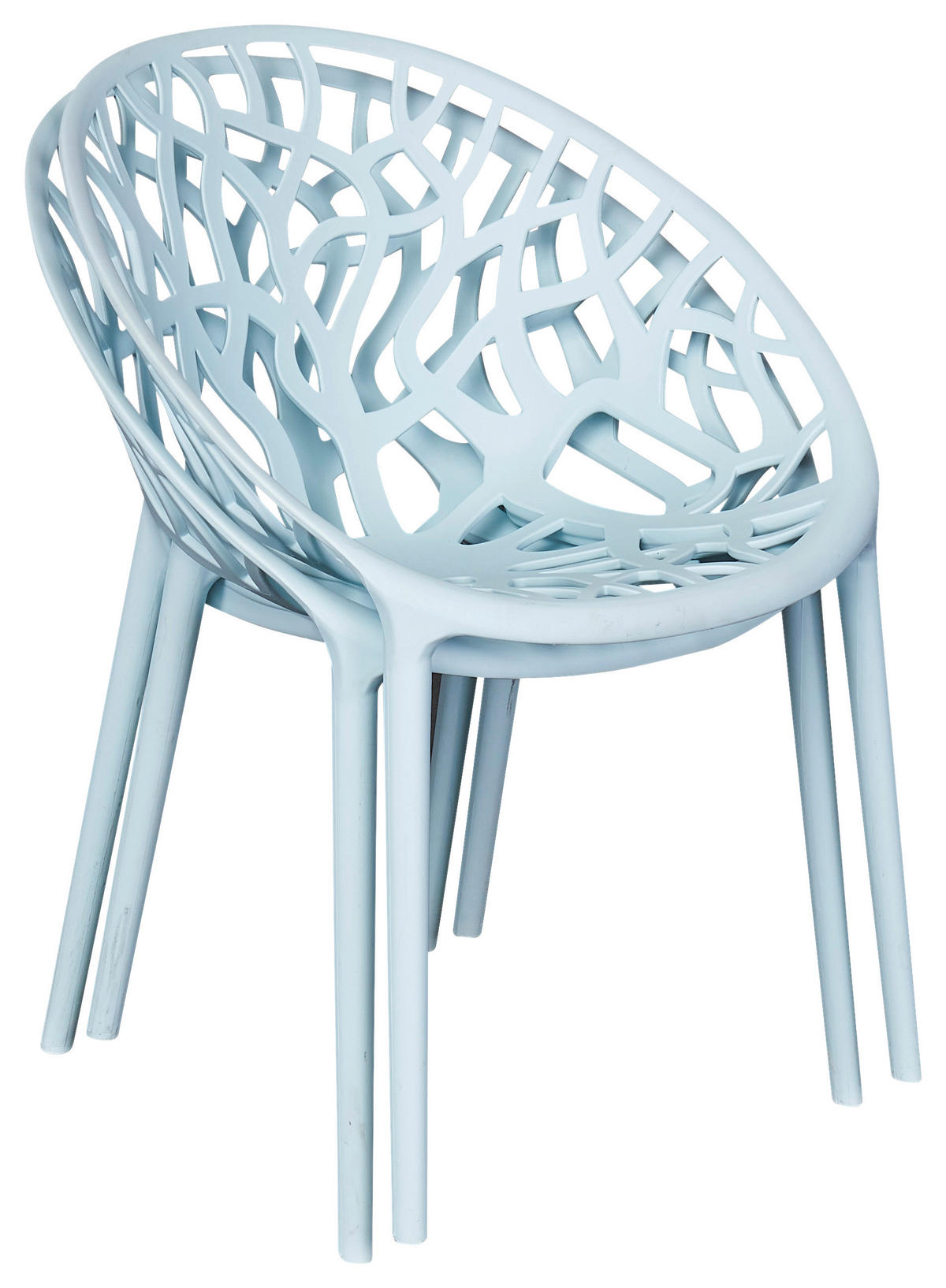 STAPELSTUHL Blau  - Blau, Design, Kunststoff (60,5/79/58cm) - Ambia Garden