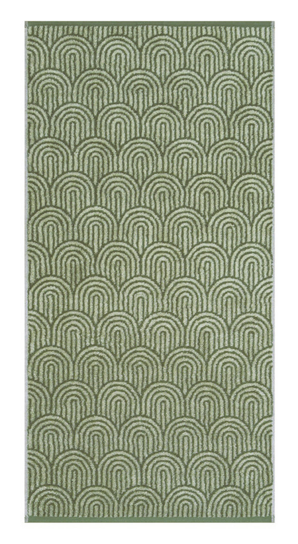 RUČNÍK, 50/100 cm, přírodní barvy, barvy zlata, lesní zelená - přírodní barvy/barvy zlata, Basics, textil (50/100cm) - Cawoe