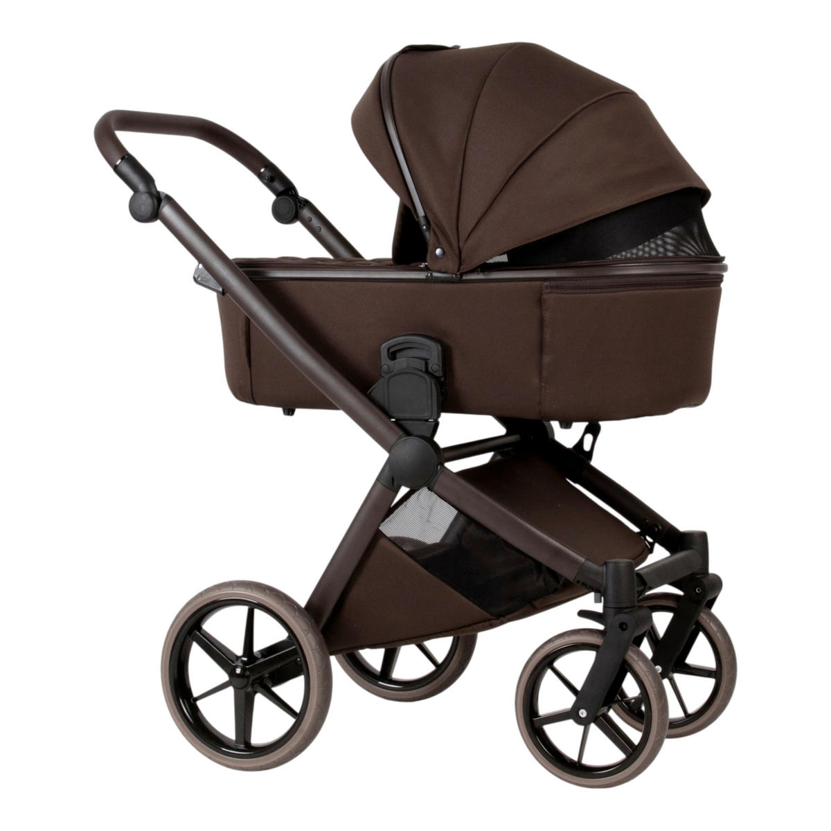 KINDERWAGENSET  - Braun, Trend, Kunststoff/Textil (100/59/106cm) - Jimmylee