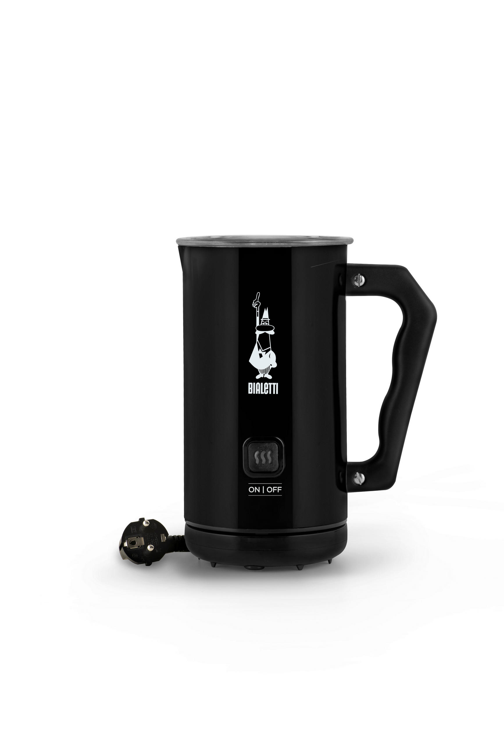 MILCHSCHÄUMER  - Schwarz, Basics, Kunststoff/Metall (21/16/12.6cm) - Bialetti
