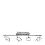 LED-STRAHLER 67,5/8/19 cm   - Alufarben/Nickelfarben, Basics, Kunststoff/Metall (67,5/8/19cm) - Novel