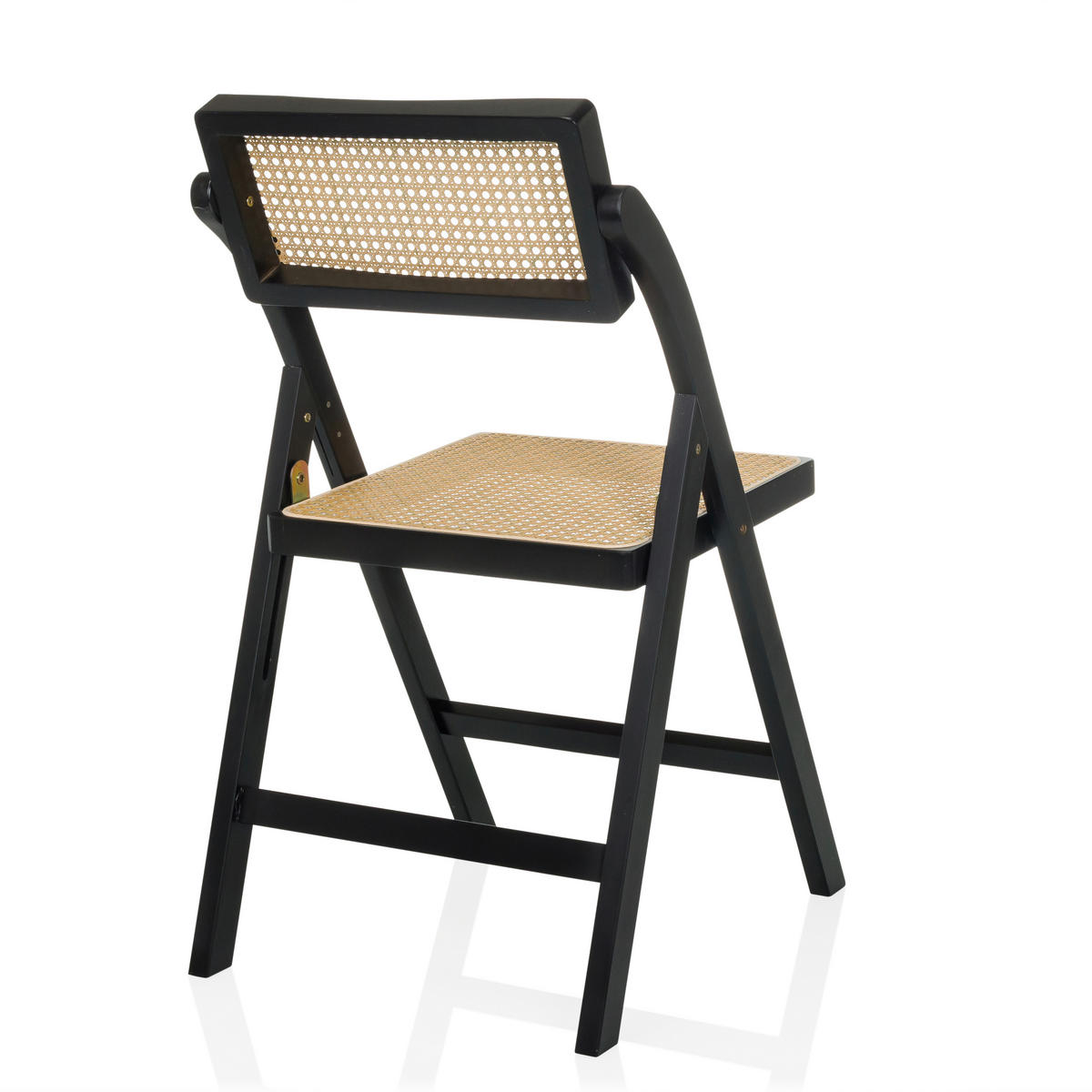 FÄLLSTOL i trä brun, svart  - brun/svart, Modern, trä (45,5/83,5/45cm) - MID.YOU