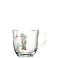 KINDERTASSE  - Klar, Trend, Glas (11,5/8,8/8,4cm) - Leonardo