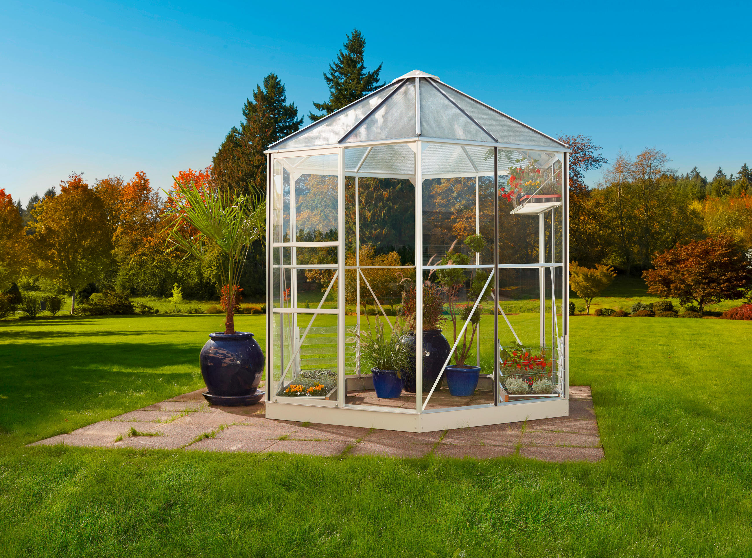 Gewächshausbausatz Aphrodite 7800 7,8 M2