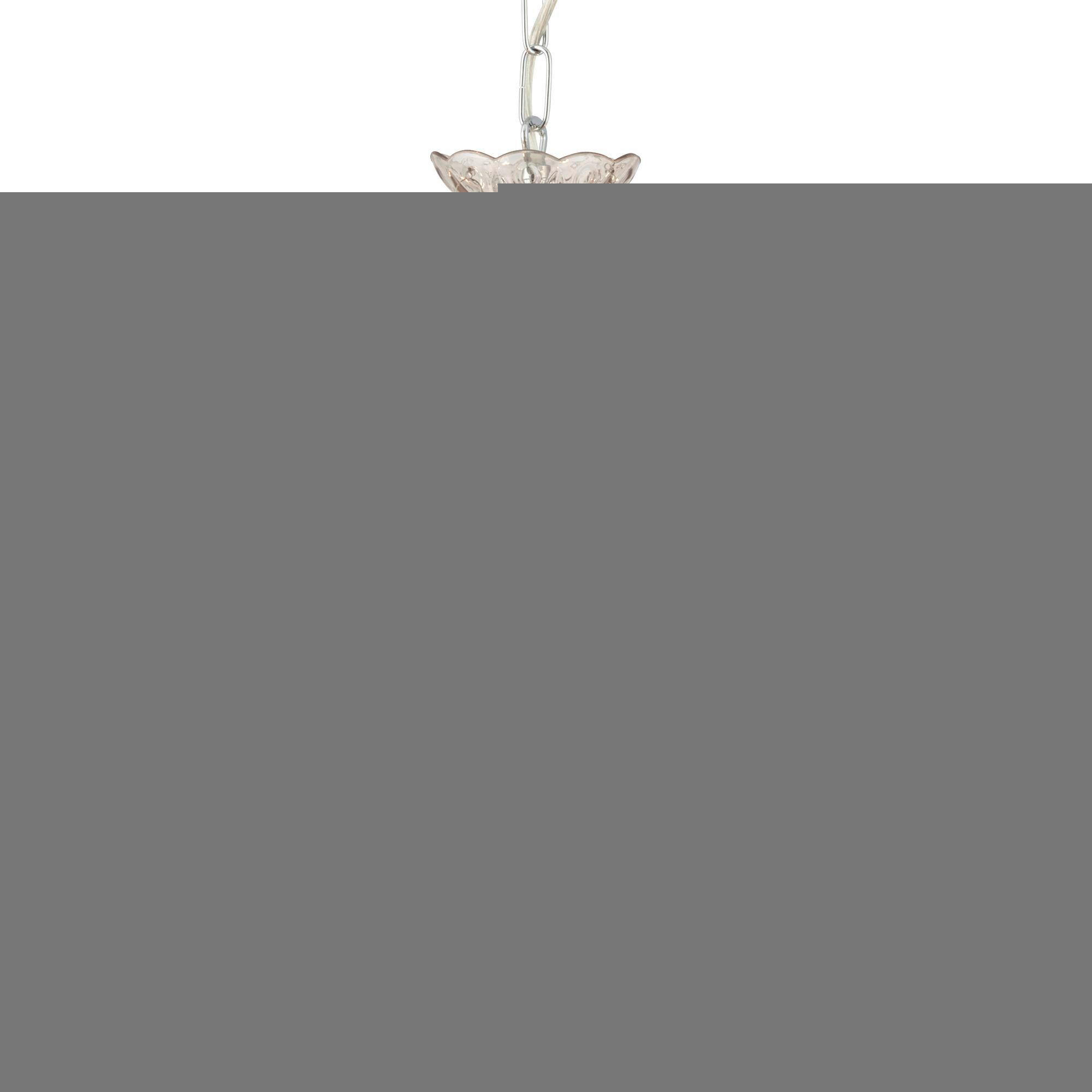 KRISTALL-HÄNGELEUCHTE 48/120 cm   - Rotbraun, KONVENTIONELL, Glas/Kunststoff (48/120cm)