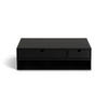 SCHUBLADENBOX    26/48.5/15 cm  - Schwarz, Basics, Karton/Papier (26/48.5/15cm)