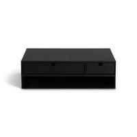 SCHUBLADENBOX 26/48.5/15 cm  - Schwarz, Basics, Karton/Papier (26/48.5/15cm)