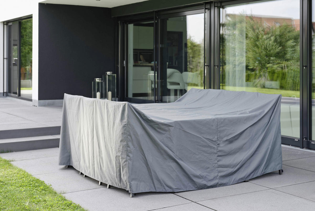 SCHUTZHÜLLE Grau   - Grau, Basics, Textil (300/90/220cm) - Stern