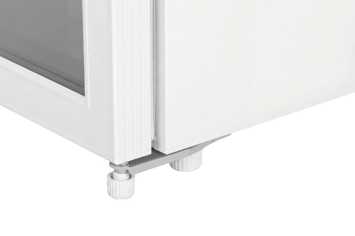 GETRÄNKEKÜHLSCHRANK 54,5/141/54 cm  - Weiß, Basics, Glas/Metall (54,5/141/54cm) - Amica