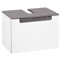 WASCHBECKENUNTERSCHRANK 60/40/35 cm  - Weiss/Silbereichenfarben, Modern, Holzwerkstoff (60/40/35cm) - Held