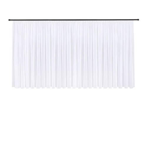 FERTIGSTORE  transparent  600/150 cm   - Weiß, Basics, Textil (600/150cm)