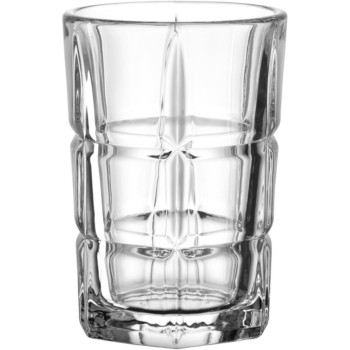 SCHNAPS-GLÄSERSET SPIRITII NOVA 4-teilig  - Klar, Design, Glas (8/11/11cm) - Leonardo