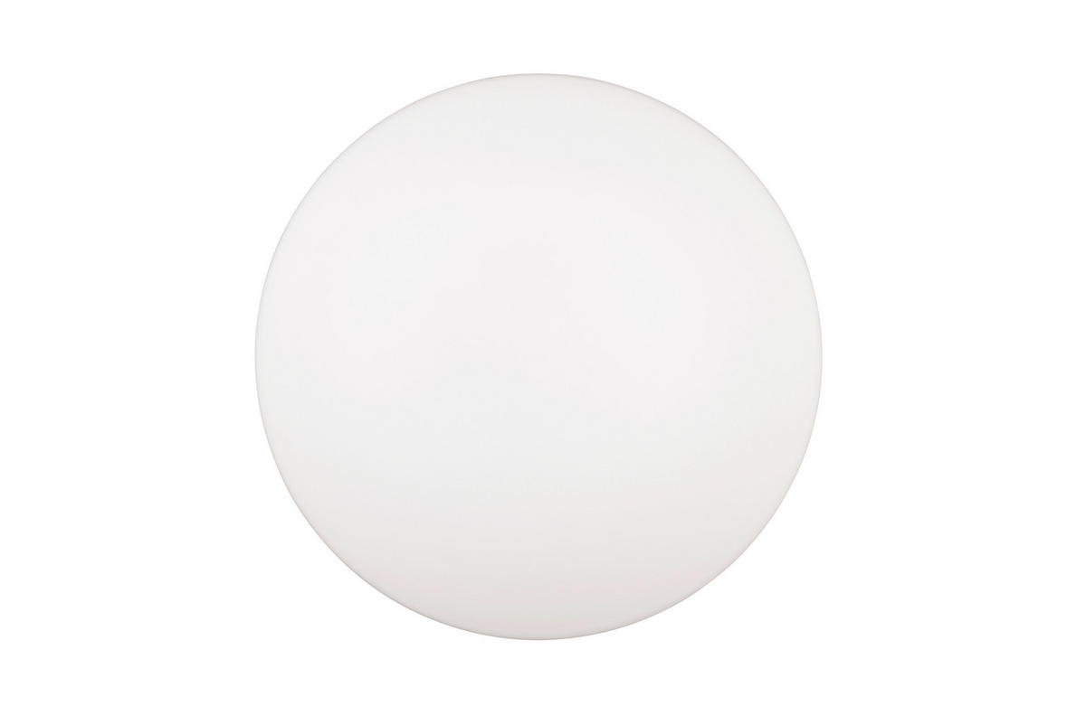 DECKENLEUCHTE  41/12,5 cm    - Weiss, Basics, Glas (41/12,5cm) - Novel