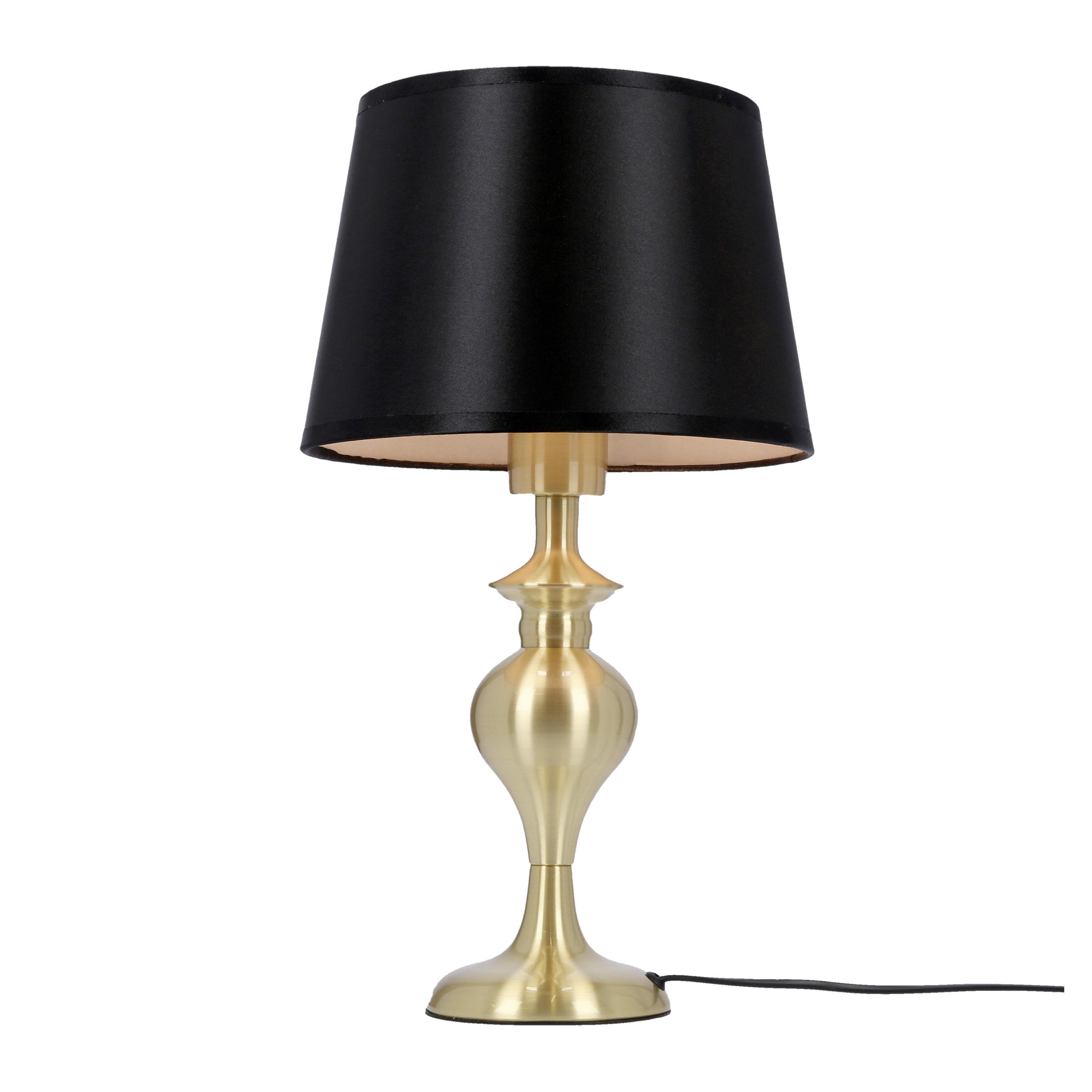 BORDSLAMPA Prima 24/24/40 cm   - grå/gul, Klassisk, metall (24/24/40cm)