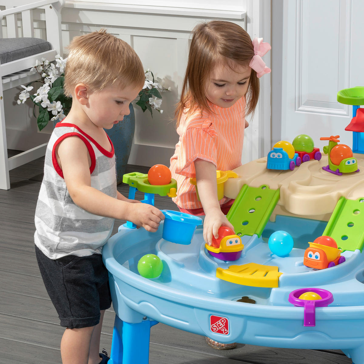 BALLSPIELTISCH BUDDIES CENTER Multicolor  - Multicolor, KONVENTIONELL, Kunststoff (92,7/92,7/69,2cm)