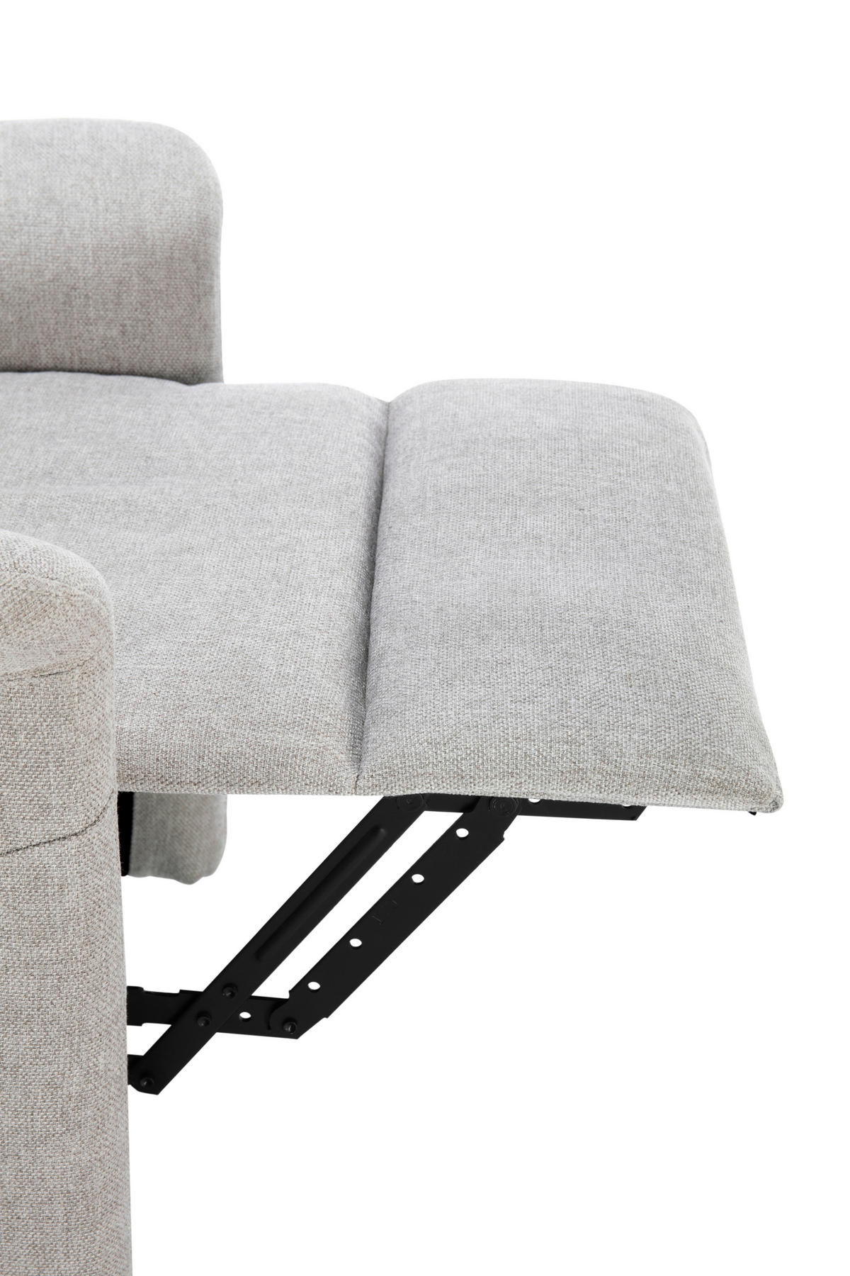 MASSAGESESSEL Mikrofaser Greige    - Greige/Schwarz, KONVENTIONELL, Kunststoff/Textil (72/102/86cm) - MID.YOU