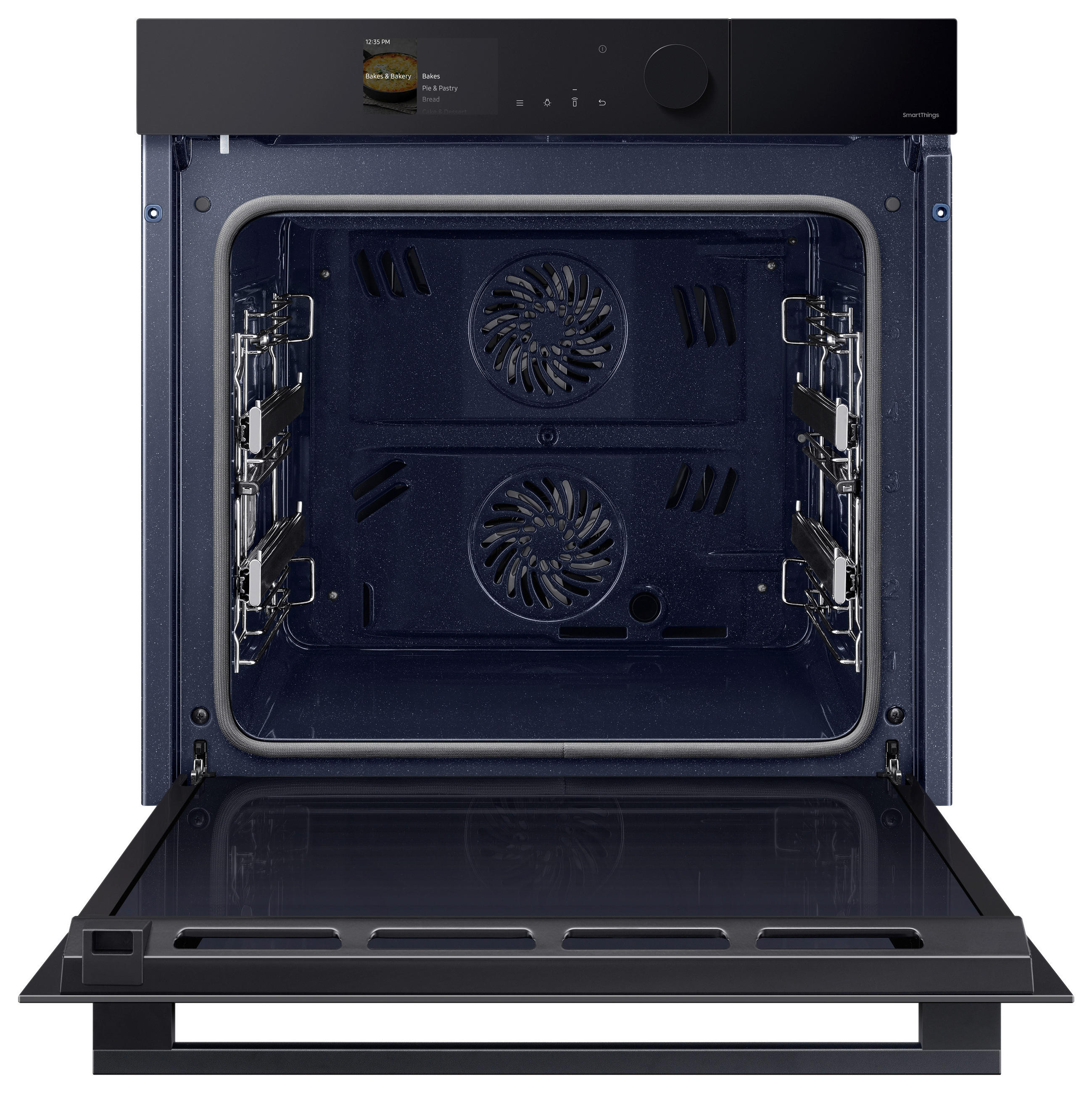 DAMPFBACKOFEN NV7B6675CCK/U1  - Schwarz, Basics, Glas/Metall (59,5/59,6/57,1cm) - Samsung