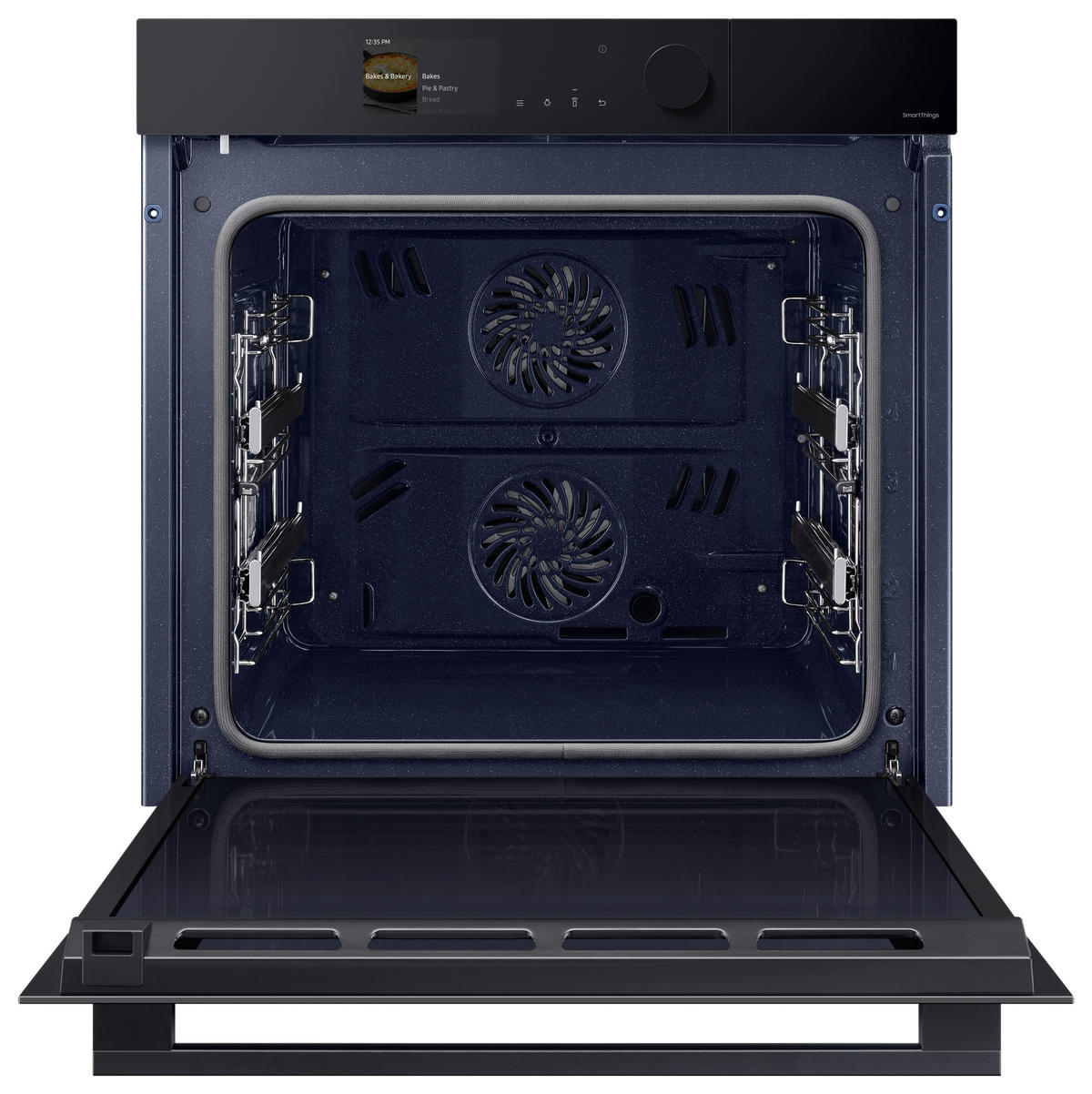 DAMPFBACKOFEN NV7B6675CCK/U1  - Schwarz, Basics, Glas/Metall (59,5/59,6/57,1cm) - Samsung