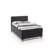 BOXSPRINGBETT 140/200 cm  in Anthrazit  - Anthrazit, Design, Holz/Holzwerkstoff (140/200cm) - Xora