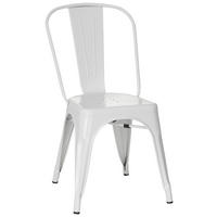 STOL, kovina bela  - bela, Basics, kovina (44/84/54cm) - MID.YOU