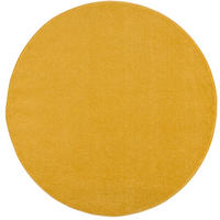 WEBTEPPICH 200 cm Uni Gelb  - Gelb, LIFESTYLE, Kunststoff/Textil (200cm)