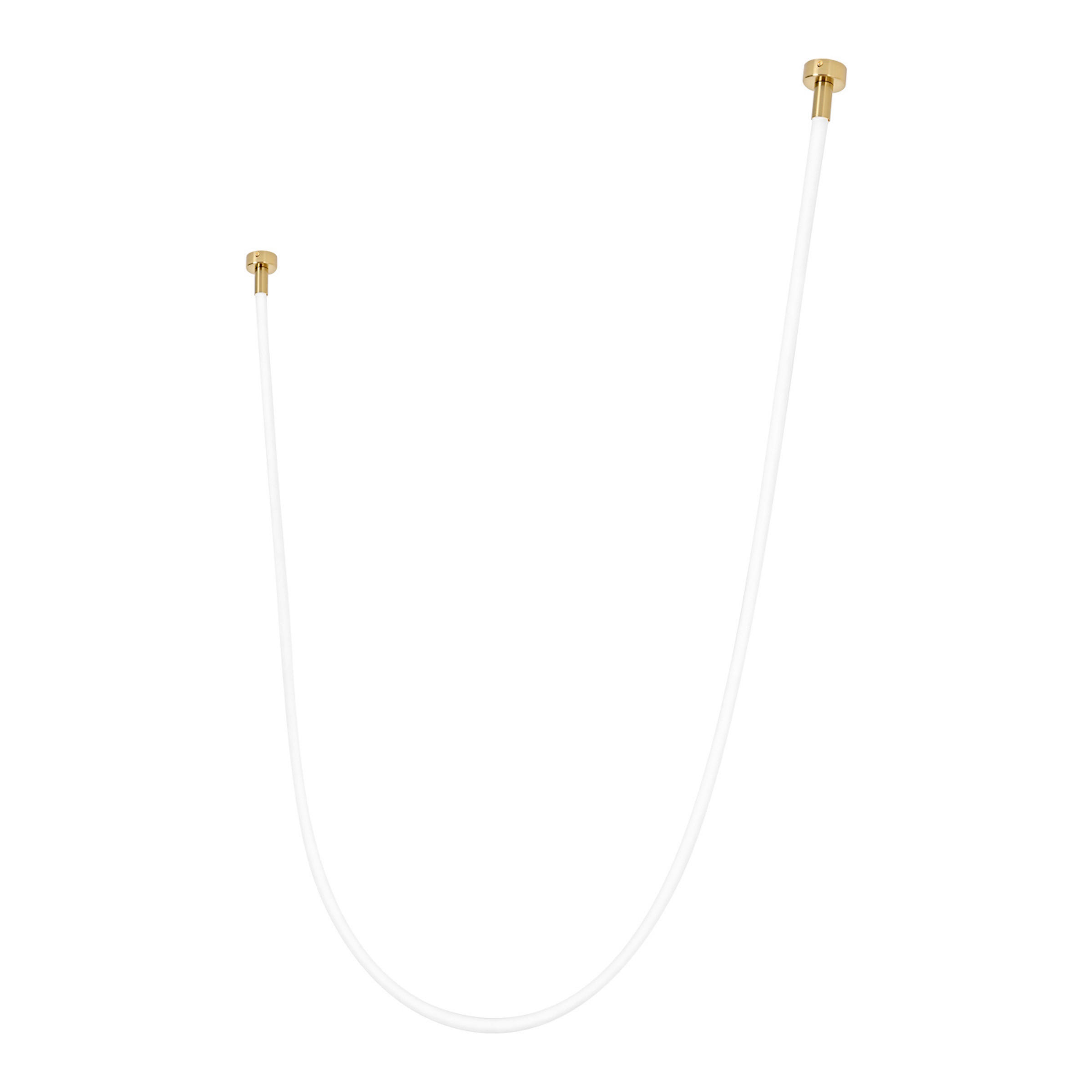 LED-HÄNGELEUCHTE Rope Light 400 cm  - Weiß, Design, Kunststoff (400cm)