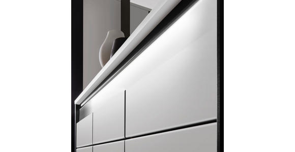 GARDEROBE 4-teilig  in 373/200/38 cm  - Beige/Schwarz, KONVENTIONELL, Holzwerkstoff (373/200/38cm) - Voleo