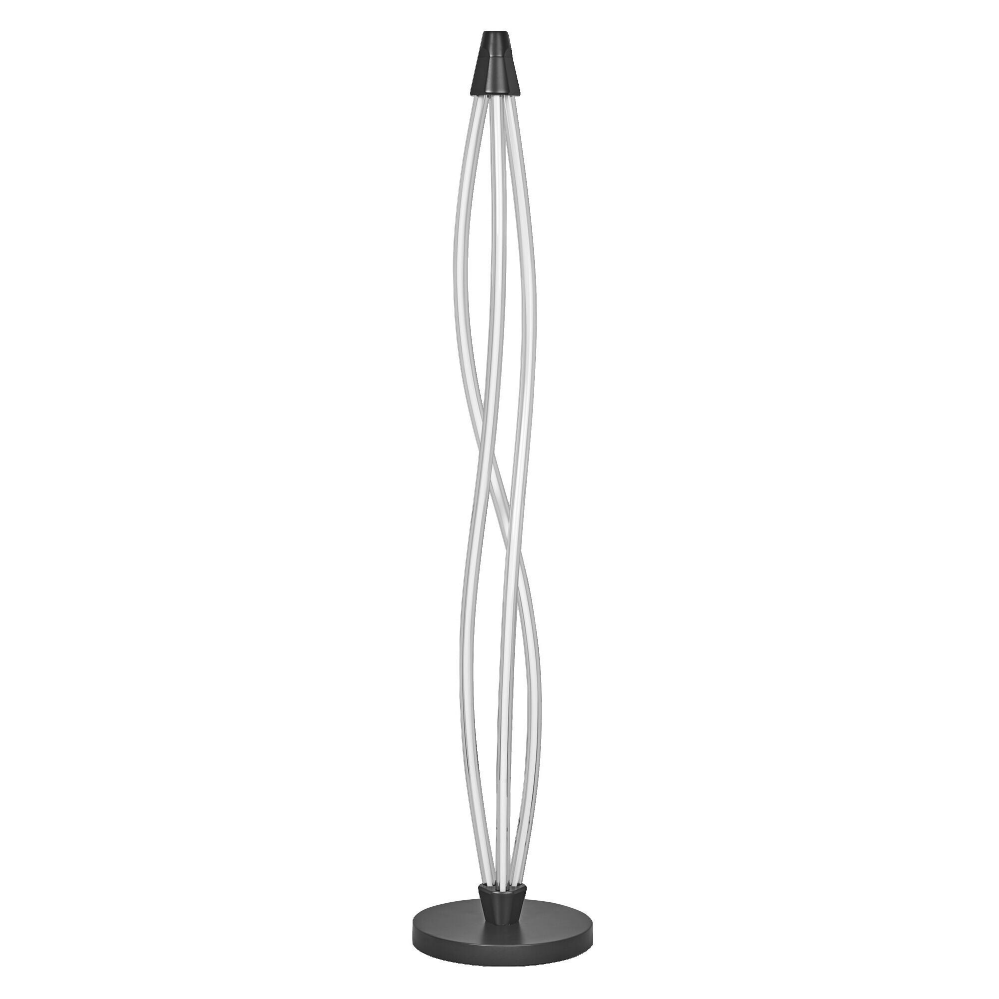 LED-STEHLEUCHTE 26/128 cm    - Dunkelgrau, KONVENTIONELL, Kunststoff (26/128cm) - Ledvance