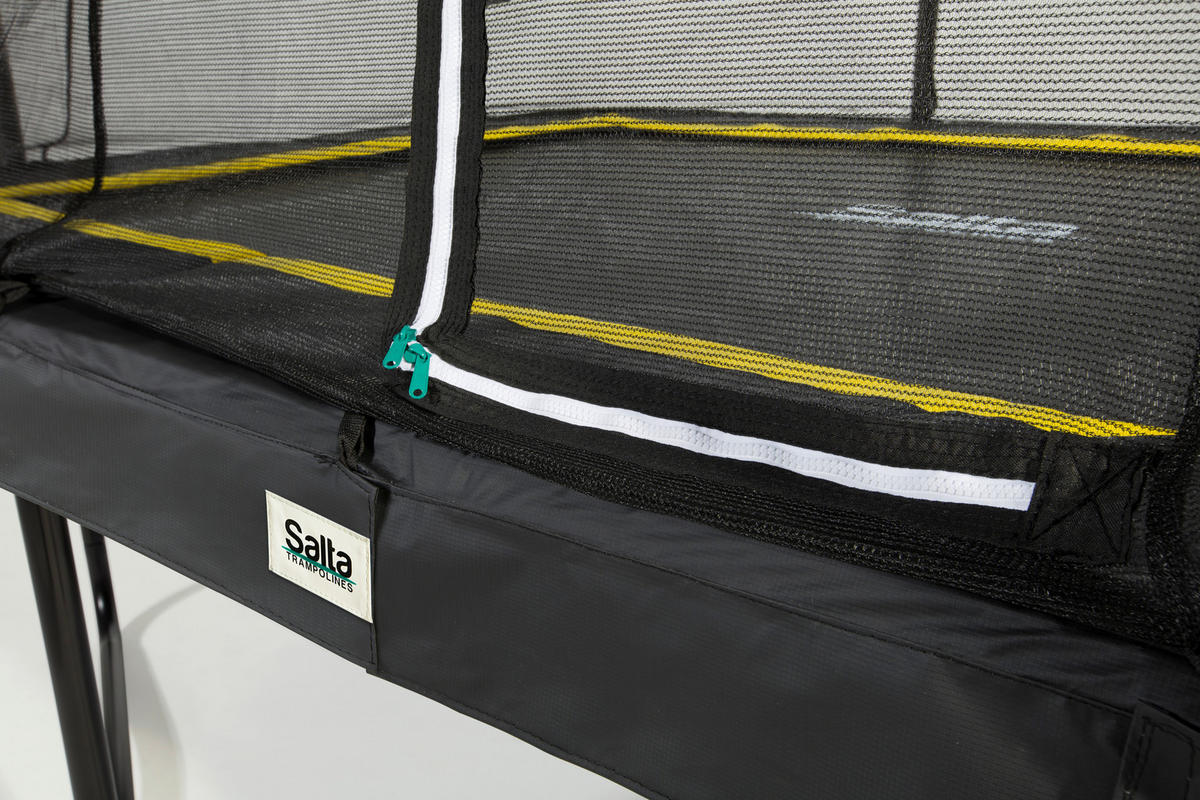 TRAMPOLIN SALTA COMFORT 5091A  - Schwarz, KONVENTIONELL, Metall (153/214cm) - Salta