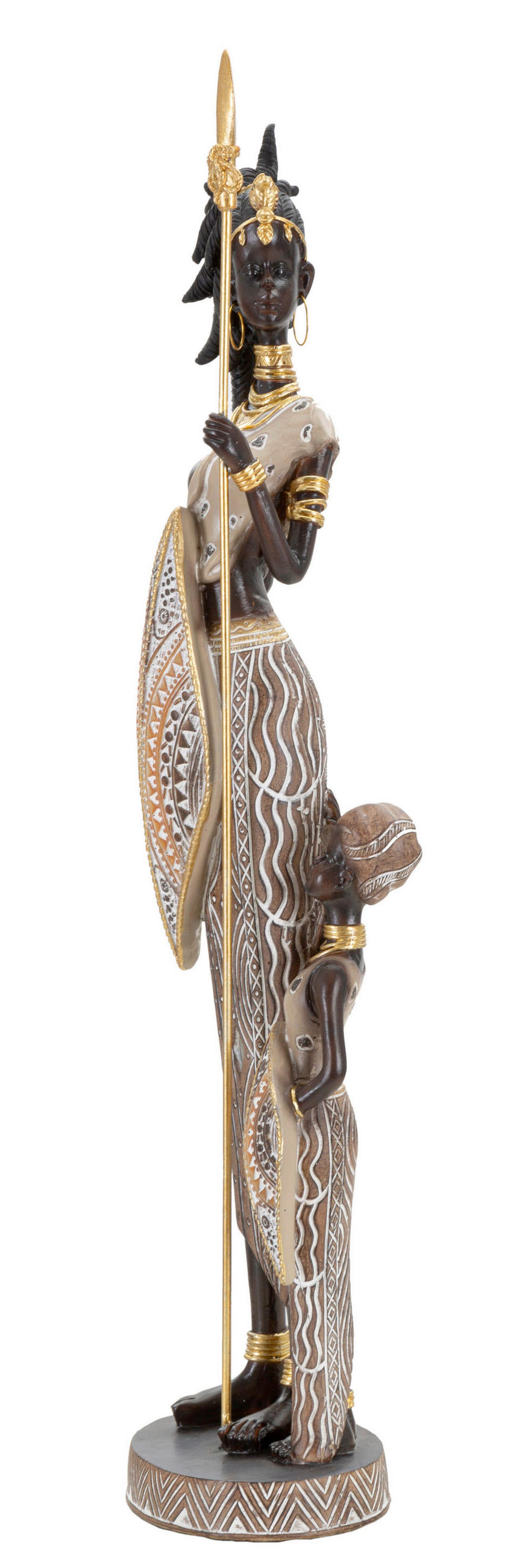 SKULPTUR - Multicolor, Basics, Kunststoff (11.5/46/8.5cm)