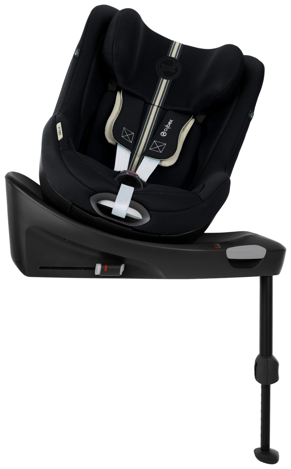 REBOARDER-KINDERSITZ Sirona Gi i-Size  - Schwarz, Basics, Kunststoff/Textil (71/44/75cm) - cybex GOLD