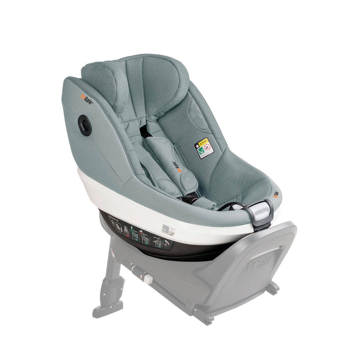 DJEČJA AUTOSJEDALICA  Beyond 360  - svijetlo zelena, Basics, tekstil (67/44/43cm) - Besafe