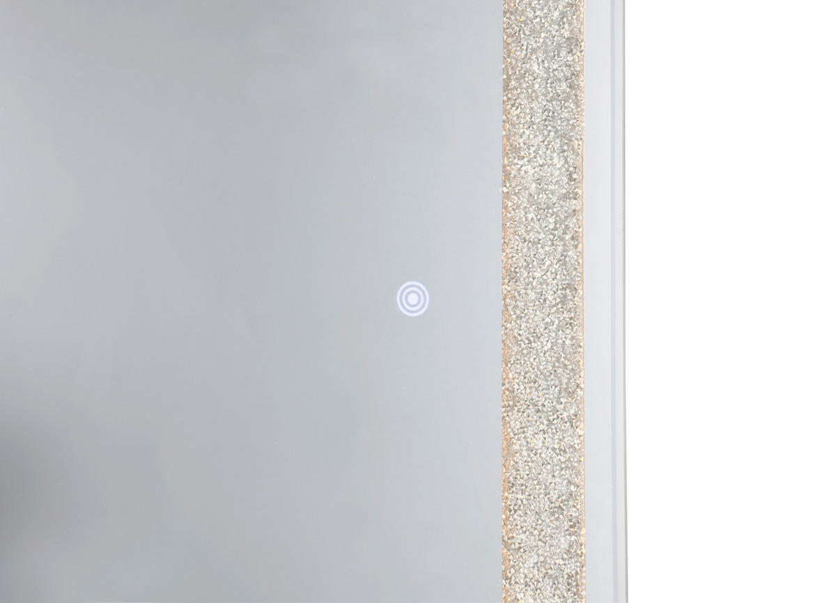 OGLINDĂ CU SUPORT 40/160/4 cm  - argintiu, Modern, sticlă (40/160/4cm) - Novel