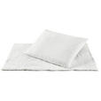 BETTENSET 140/200 cm  - Weiß, Basics, Textil (140/200cm) - Sleeptex
