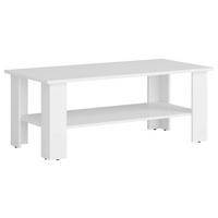 KONFERENČNÝ STOLÍK, biela, kompozitné drevo, 56/45,5/115 cm - biela, Basics, kompozitné drevo (56/45,5/115cm) - Carryhome