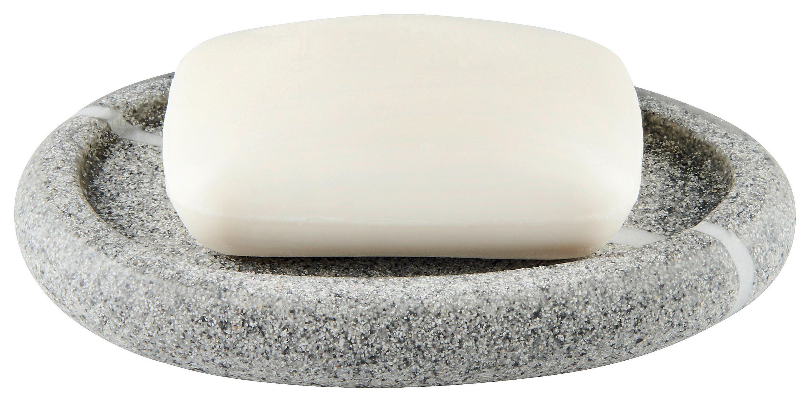 SEIFENSCHALE Kunststoff  - Grau, Basics, Kunststoff (8,5/2/14cm) - Kela