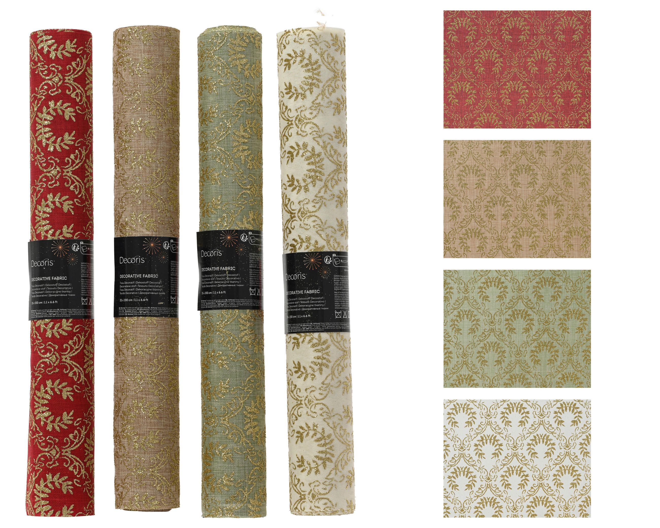 DEKORANYAG fm - többszínű, Design, textil (200/35/0.01cm)