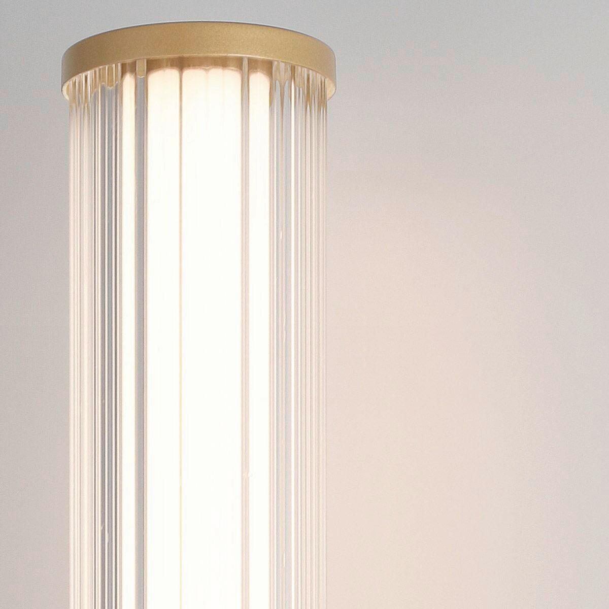 LED-WANDLEUCHTE - Goldfarben, Basics, Glas/Metall (10,1/54/10,1cm) - Elstead Lighting