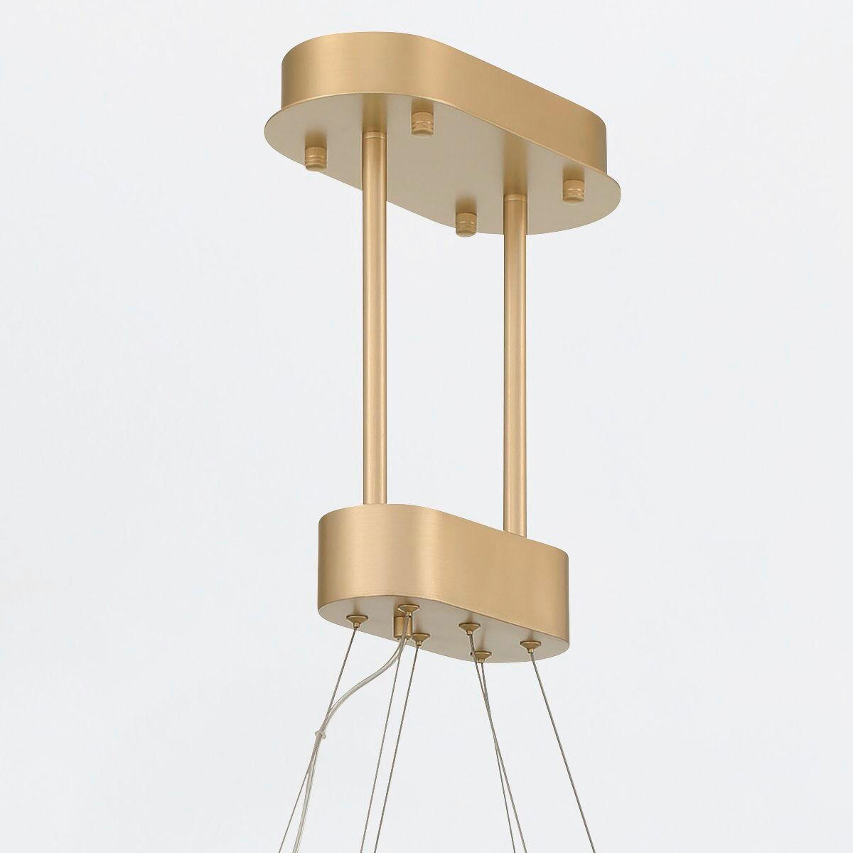 KRONLEUCHTER 40,5/119,4 cm    - Goldfarben, Konventionell, Kunststoff/Metall (40,5/119,4cm) - Elstead Lighting