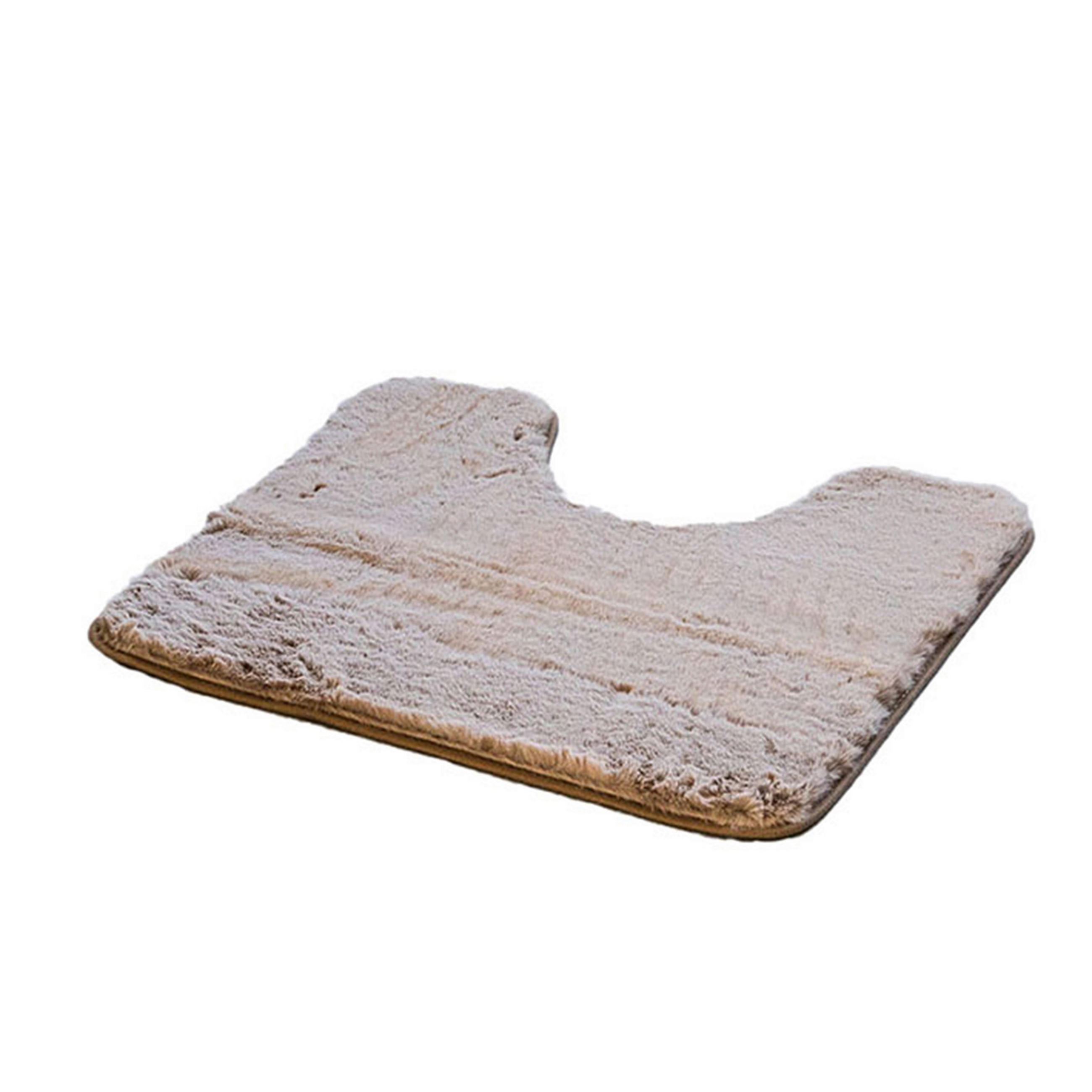 FÜRDŐSZOBASZŐNYEG   taupe   - taupe, Basics, textil (50/2/60cm)