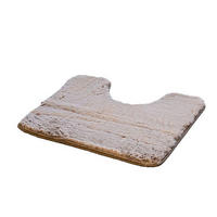 FÜRDŐSZOBASZŐNYEG   taupe   - taupe, Basics, textil (50/2/60cm)